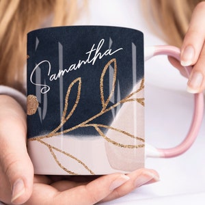 Personalised Name Mug, Personalised Mug, Custom Name Cup, Coffee Tea Cup Gift For Her, Valentines Gift For Her, Sister Mum Birthday Gift