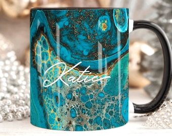 Personalised Name Mug, Personalised Mug, Custom Name Cup, Coffee Tea Cup Gift For Her, Valentines Gift For Her Him, Sister Mum Birthday Gift