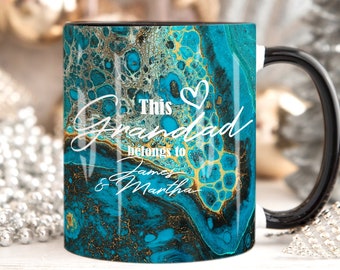 Personalised Grandad Mug, Personalised Fathers Day Mug Gift, Father's Day Gift for Grandad, Personalised Dad Grandad Birthday Gift, Dad Mug