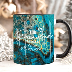 Personalised Grandad Mug, Personalised Fathers Day Mug Gift, Father's Day Gift for Grandad, Personalised Dad Grandad Birthday Gift, Dad Mug