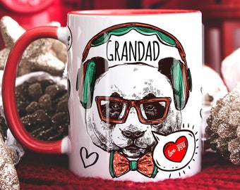 Personalised GRANDAD Mug, Personalised Fathers Day Mug Gift, Father's Day Gift for Grandad, Personalised Dad Grandad Birthday Gift, Dad Mug