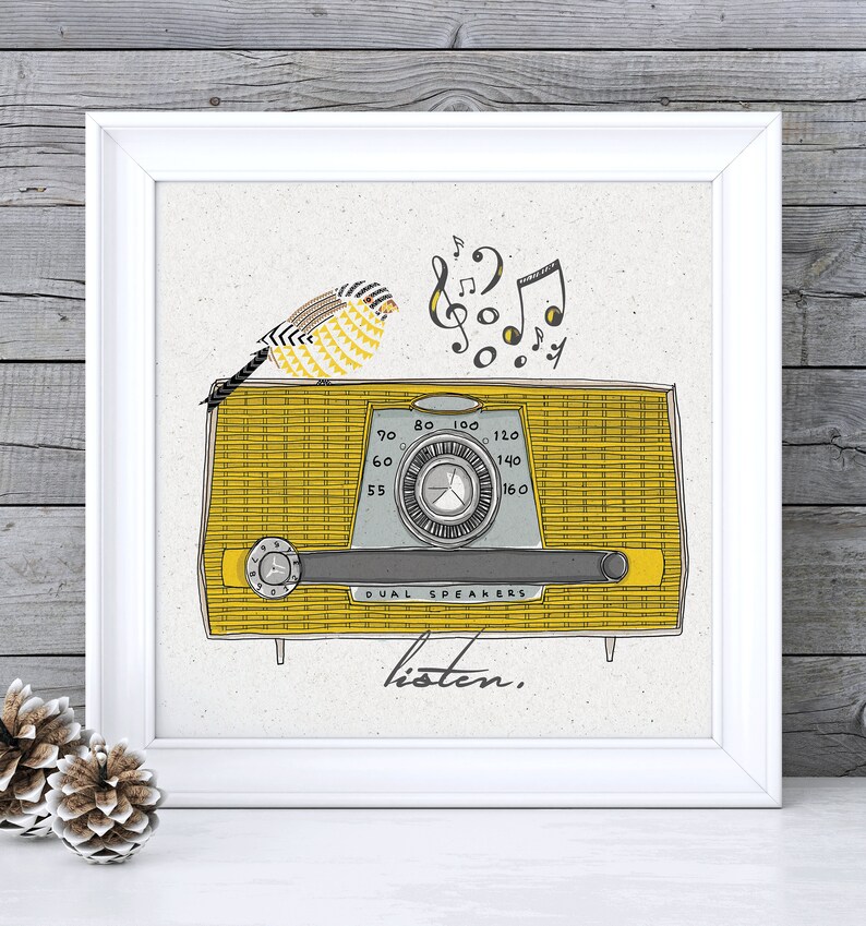 Set of Mustard Yellow Decor Wall Art Prints Mustard Wall Art Etsy