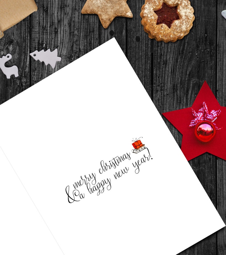 Christmas Shop Online - Christmas Cards Pack Of 10 - Cute