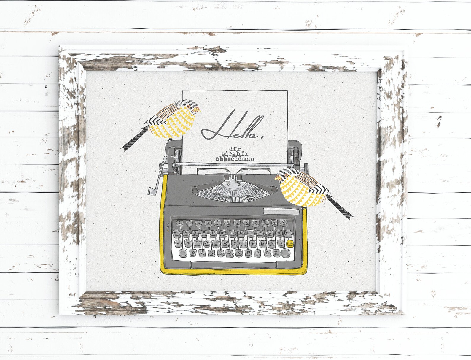 Set of Mustard Yellow Decor Wall Art Prints Mustard Wall Art Etsy UK