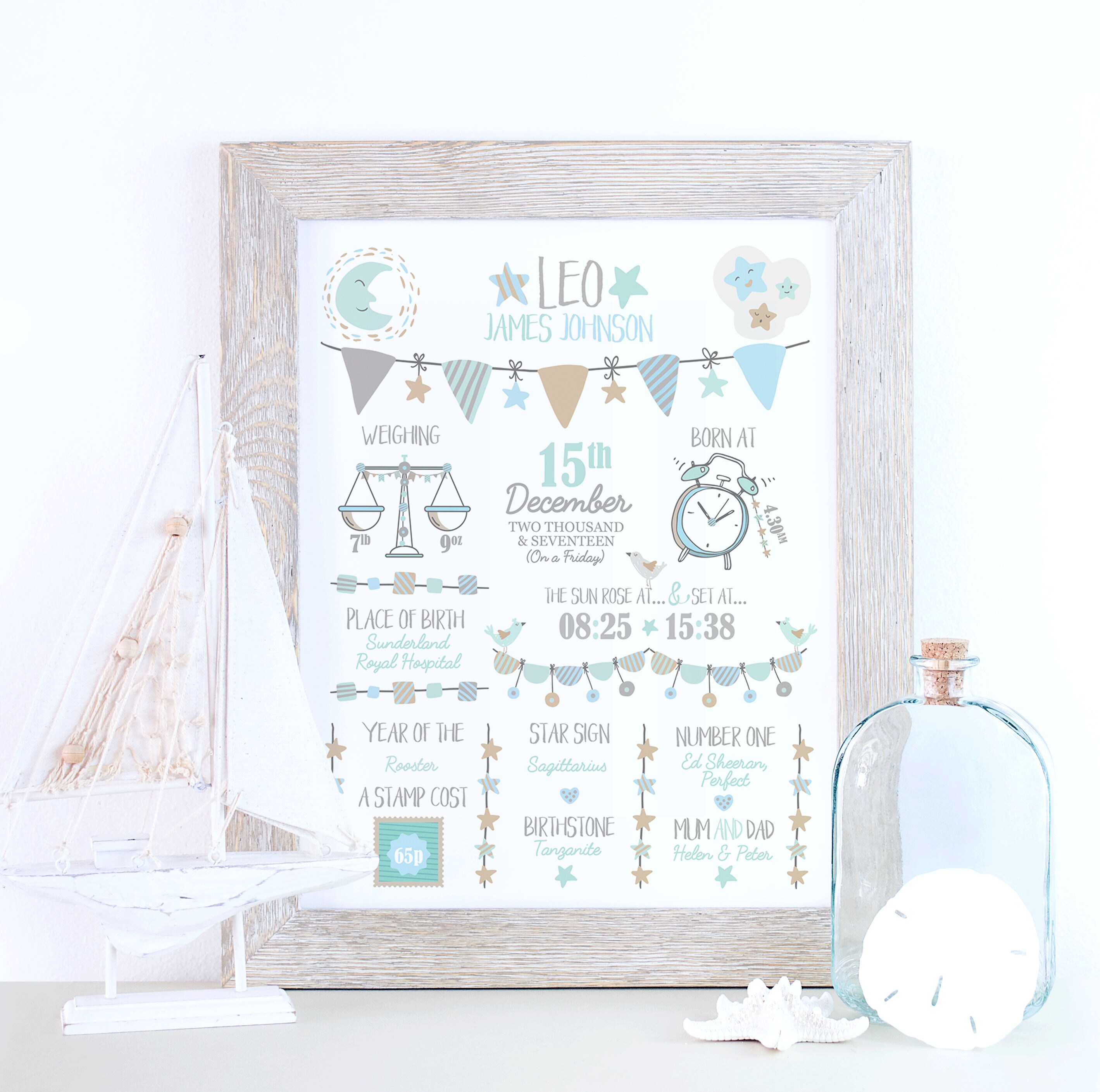 personalised baby nursery