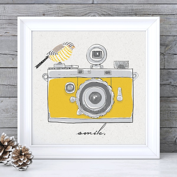 Mustard Wall Art - Etsy UK