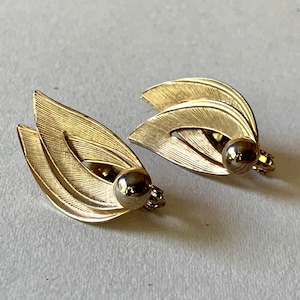 Coro Clip Earrings, Vintage