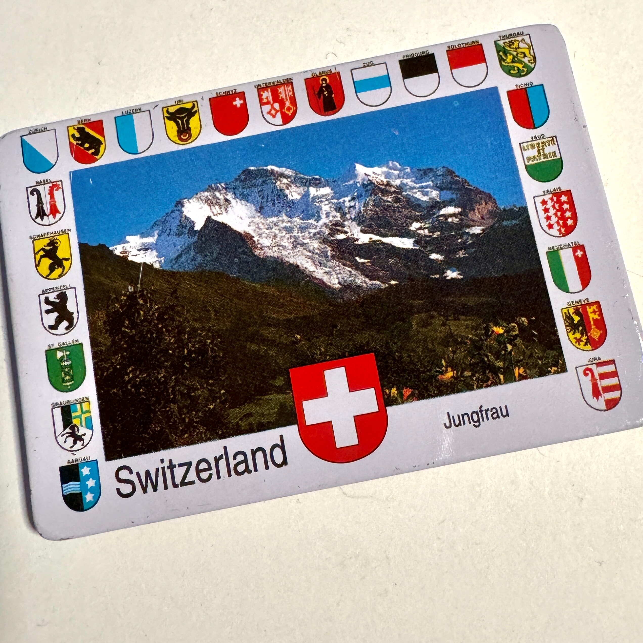 Switzerland Souvenir Magnet, Jungfrua - Etsy