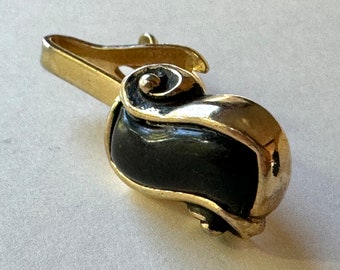 Vintage Krawattenklammer aus Messing