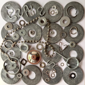 Maker's Lot Metal Mix, Assemblage, Art