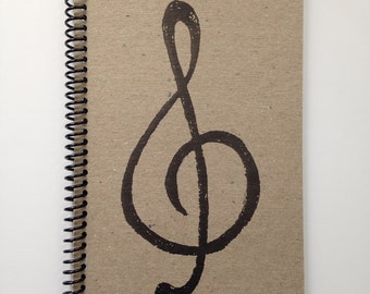 Perfect Staff Paper Notebook
