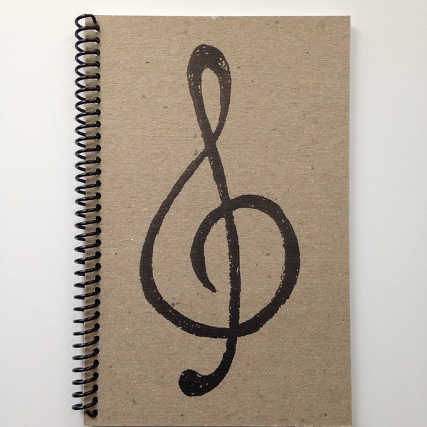 Perfect Staff Paper Notebook