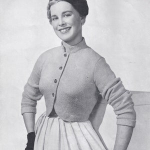 Rare vintage knitting patterns, 1950s fashion, royal themes, entire PDF book image 6