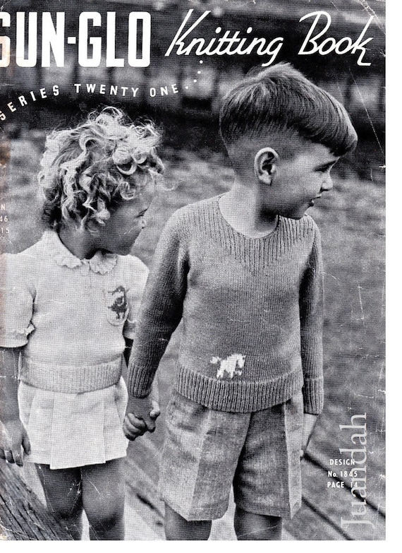Pdf Book Of 12 Kids Knitting Patterns 1940s Knits Free Shipping Instant Download Cardigans Jumpers Knitted Dresses Pdf Book Of 12 Kids Knitting Patterns 1940s Knits Free Shipping Instant Download Cardigans Jumpers Knitted Dresses