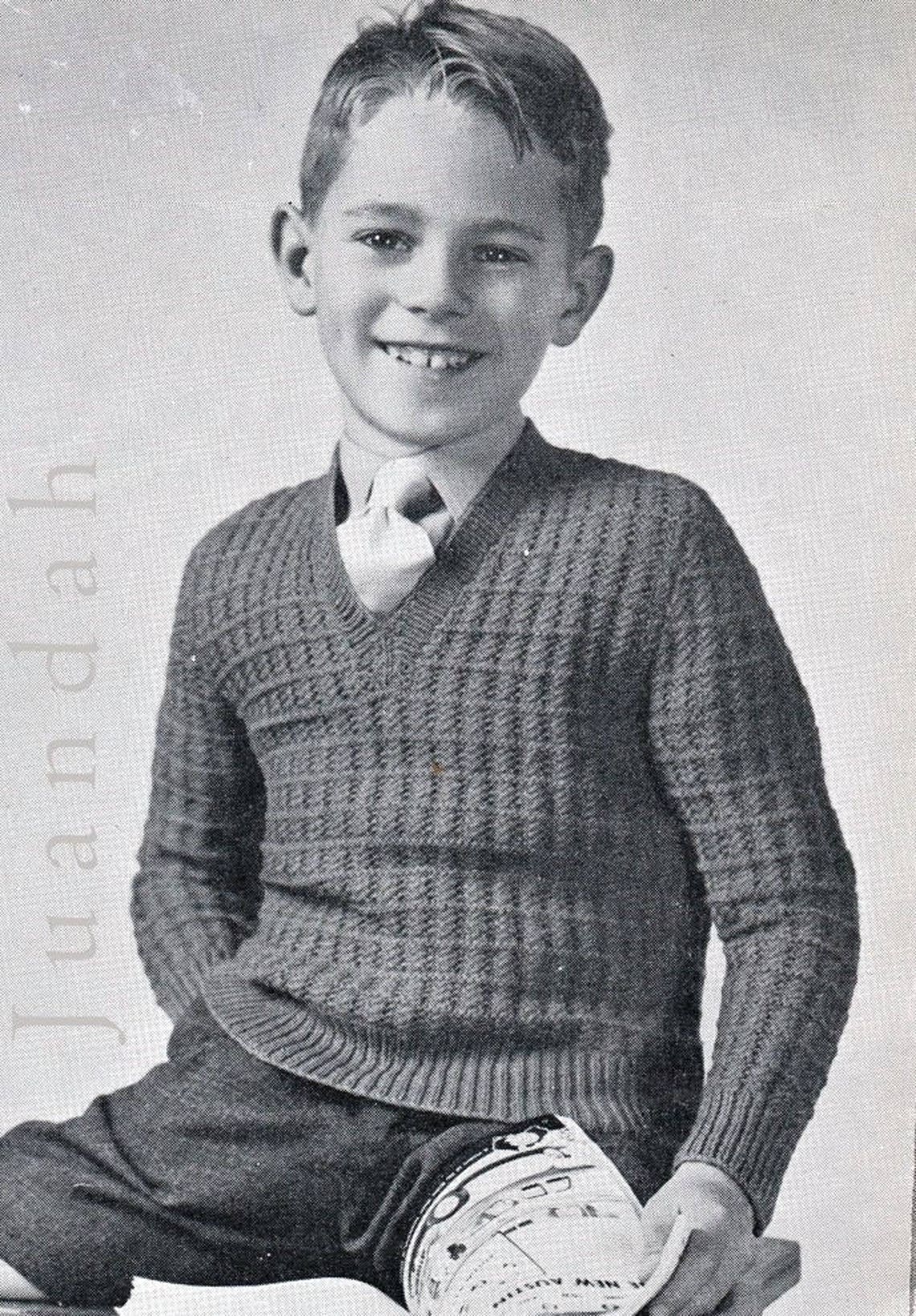 Boys Knitting Patterns Entire PDF Book of 1950s - Etsy