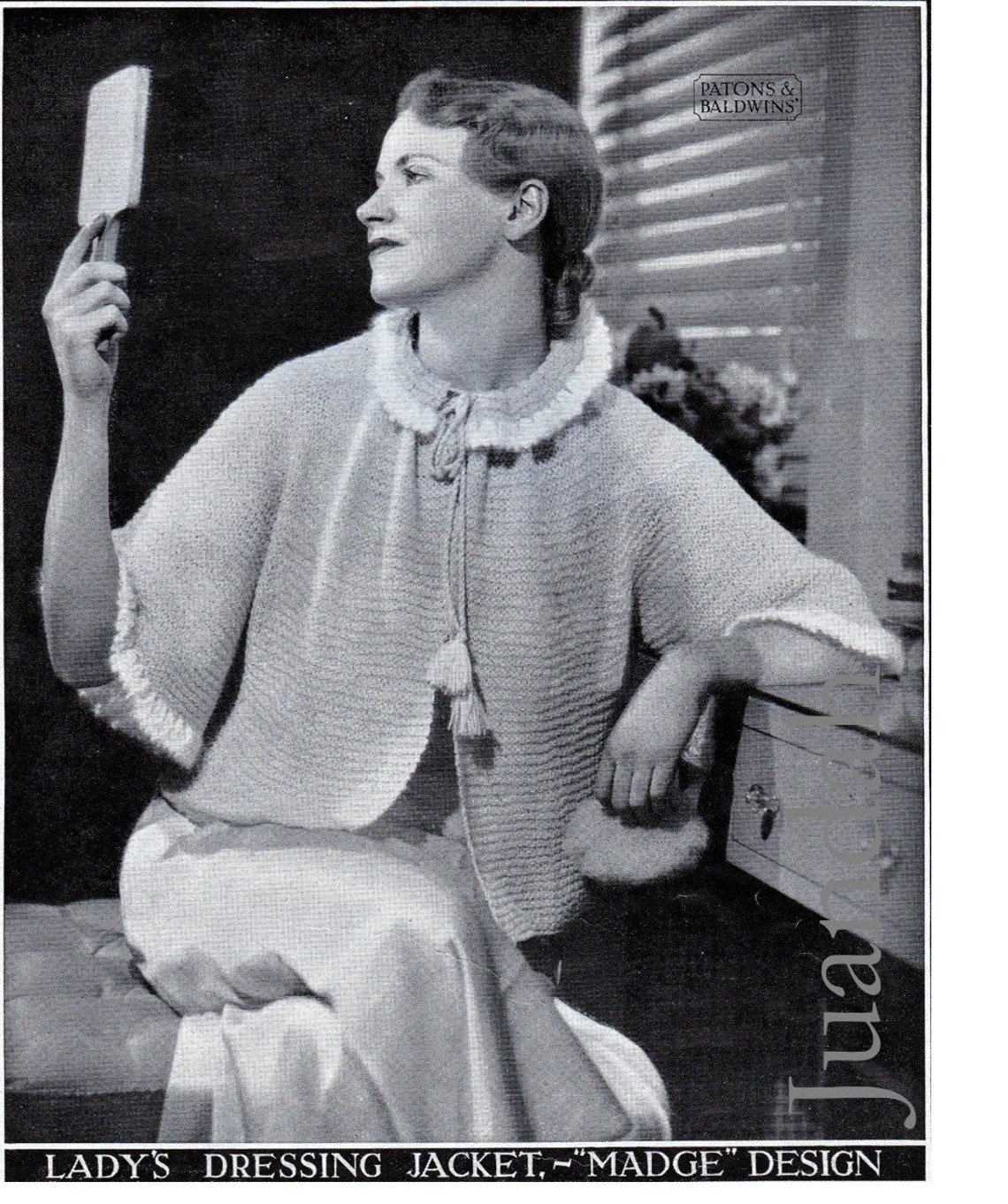 Entire Book of Antique Knitting Patterns in PDF 10 X Elegant Etsy