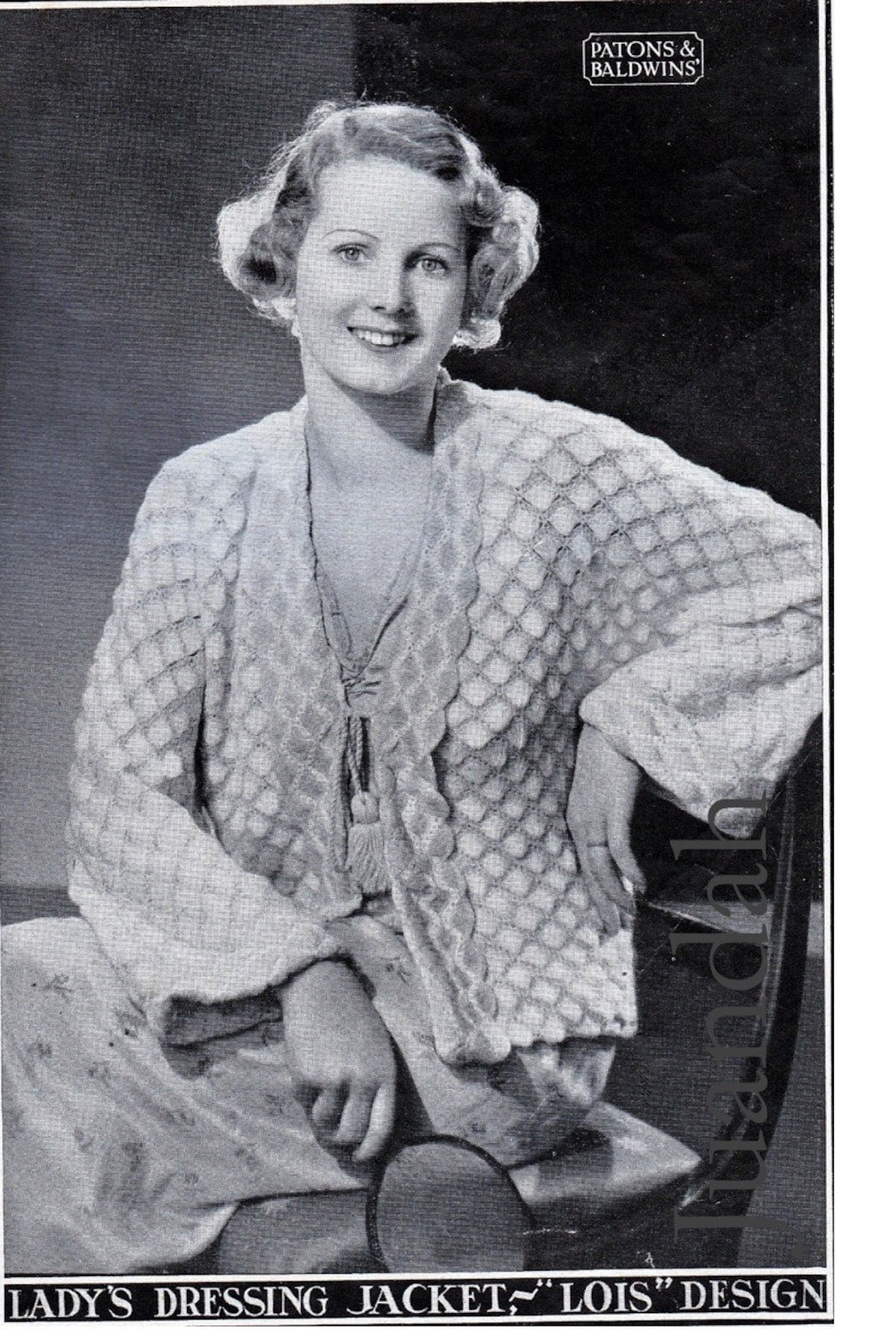 Entire Book of Antique Knitting Patterns in PDF 10 X Elegant Etsy