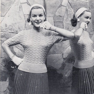1950s Striped Top - Etsy