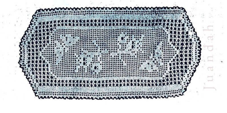 milk jug cover table centre sandwich d/'oyleys 1950s crochet book rare patterns for doyleys 14 PDF patterns