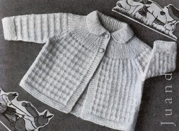 vintage baby knits