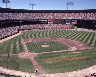 Photo du stade Candlestick Park lors de la Journée de la photo Fuji, le samedi 14 mai 1988