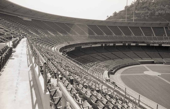 Candlestick Park Stadium Upper Deck View in the Late Afternoon in 1991