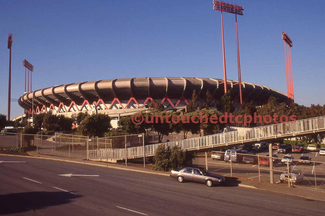 Candlestick Park Stadium Photograph Exterior in San Francisco Where