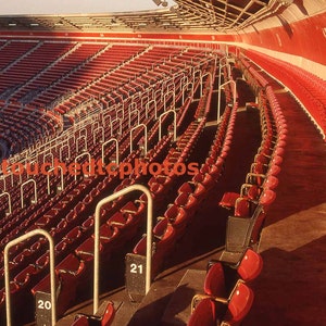 Candlestick Park Stadium Red Chairs Photograph - Various Sizes, SF Giants Stadium Photo, The Stick Chairs Picture, San Francisco Old Stadium