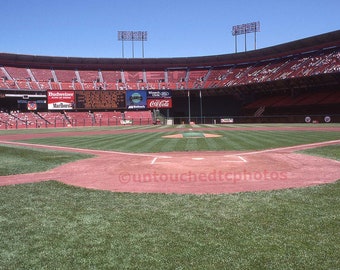 Warm Sunny Day at Candlestick Park Stadium, SF Giants Baseball Stadium, Candlestick Park Baseball Wall Art, SF Giants Wall Picture