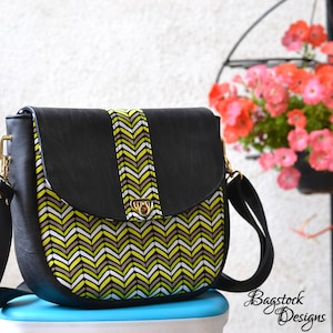 Serin Sling Bag - Bagstock Sewing Pattern, PDF sewing pattern
