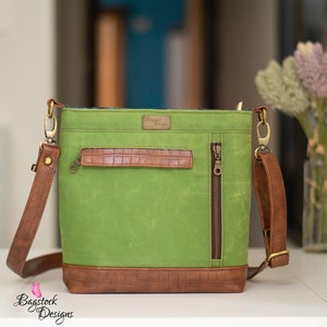 Belamour Crossbody Bag - Bagstock Schnittmuster, PDF Schnittmuster