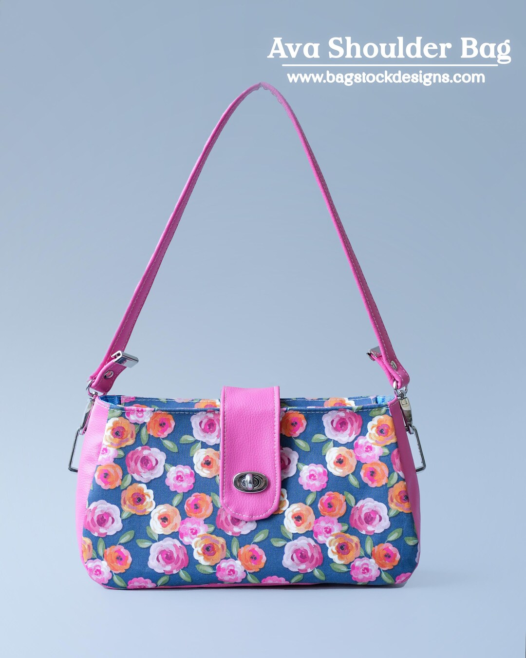 Ava Shoulder Bag - Bagstock Sewing Pattern, PDF Sewing Pattern - Etsy