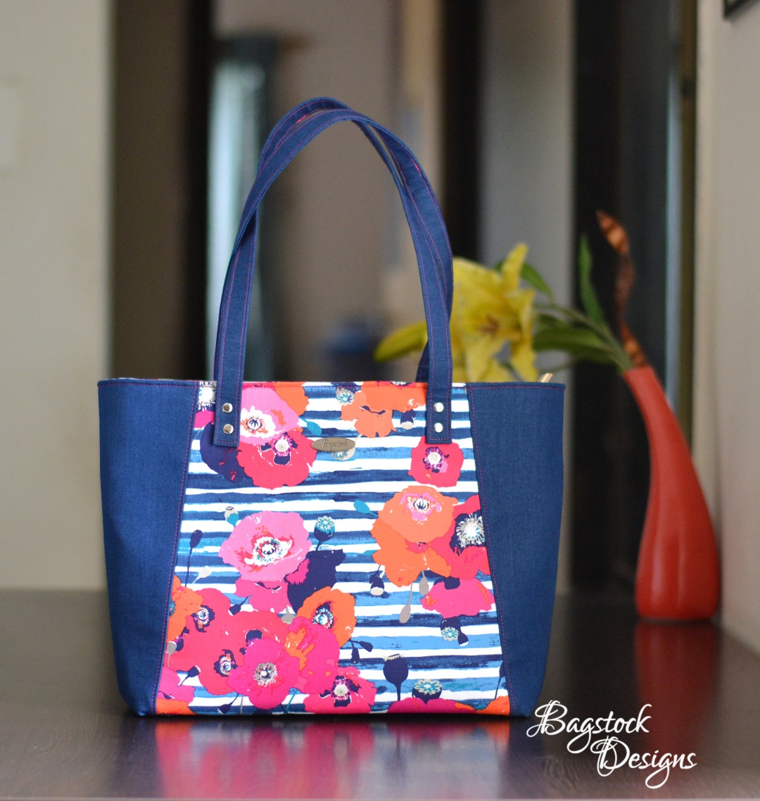 Everyday Tote Bagstock Sewing Pattern PDF Sewing Pattern - Etsy