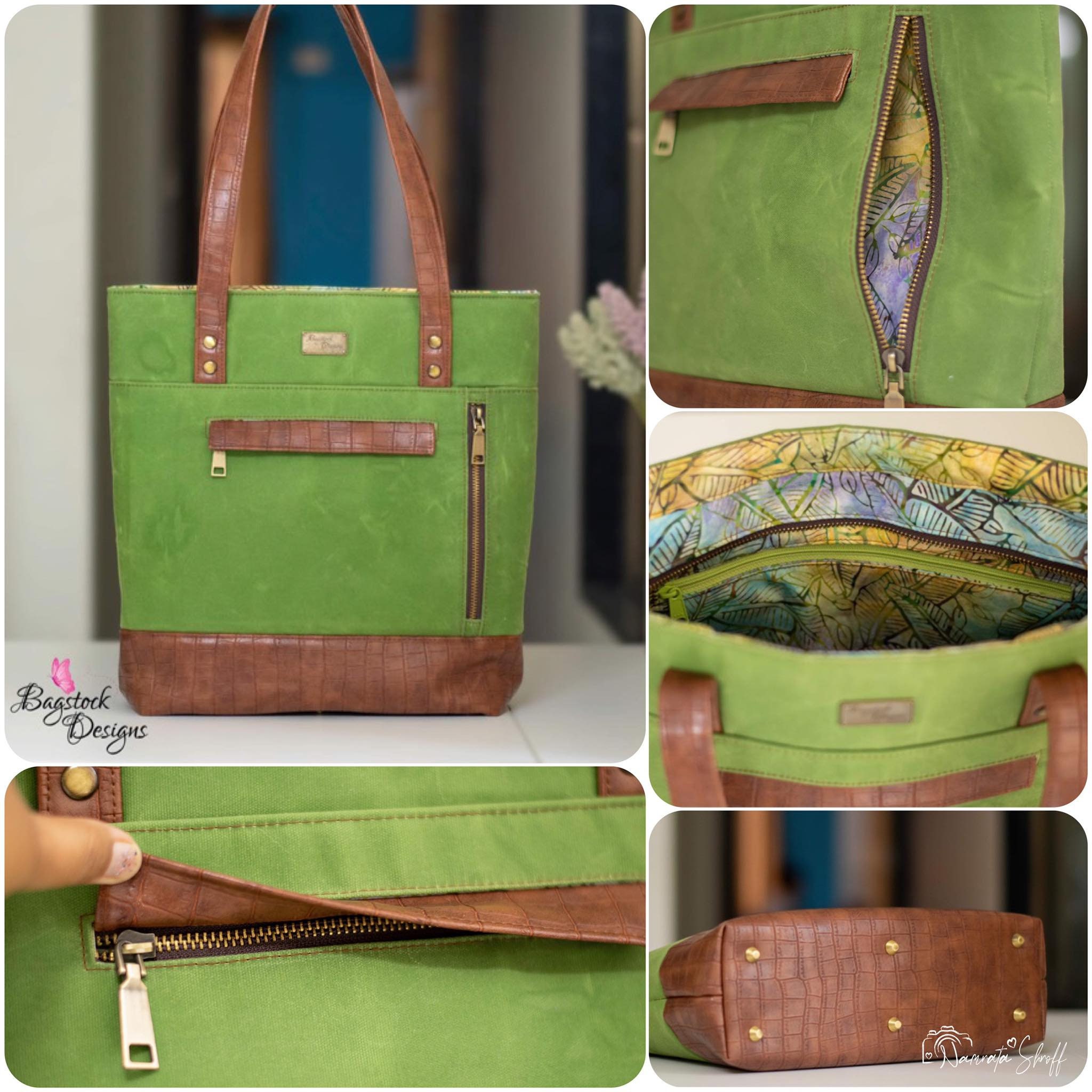 Belamour Tote & Crossbody Bundle Bagstock Sewing Pattern Etsy