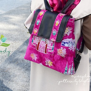 The Everyday Backpack - Bagstock Designs, PDF sewing pattern