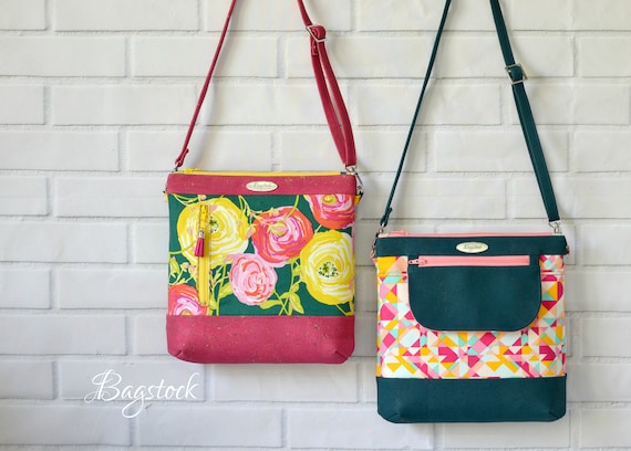 The Jasmine Sling Bag PDF sewing pattern Bagstock Designs