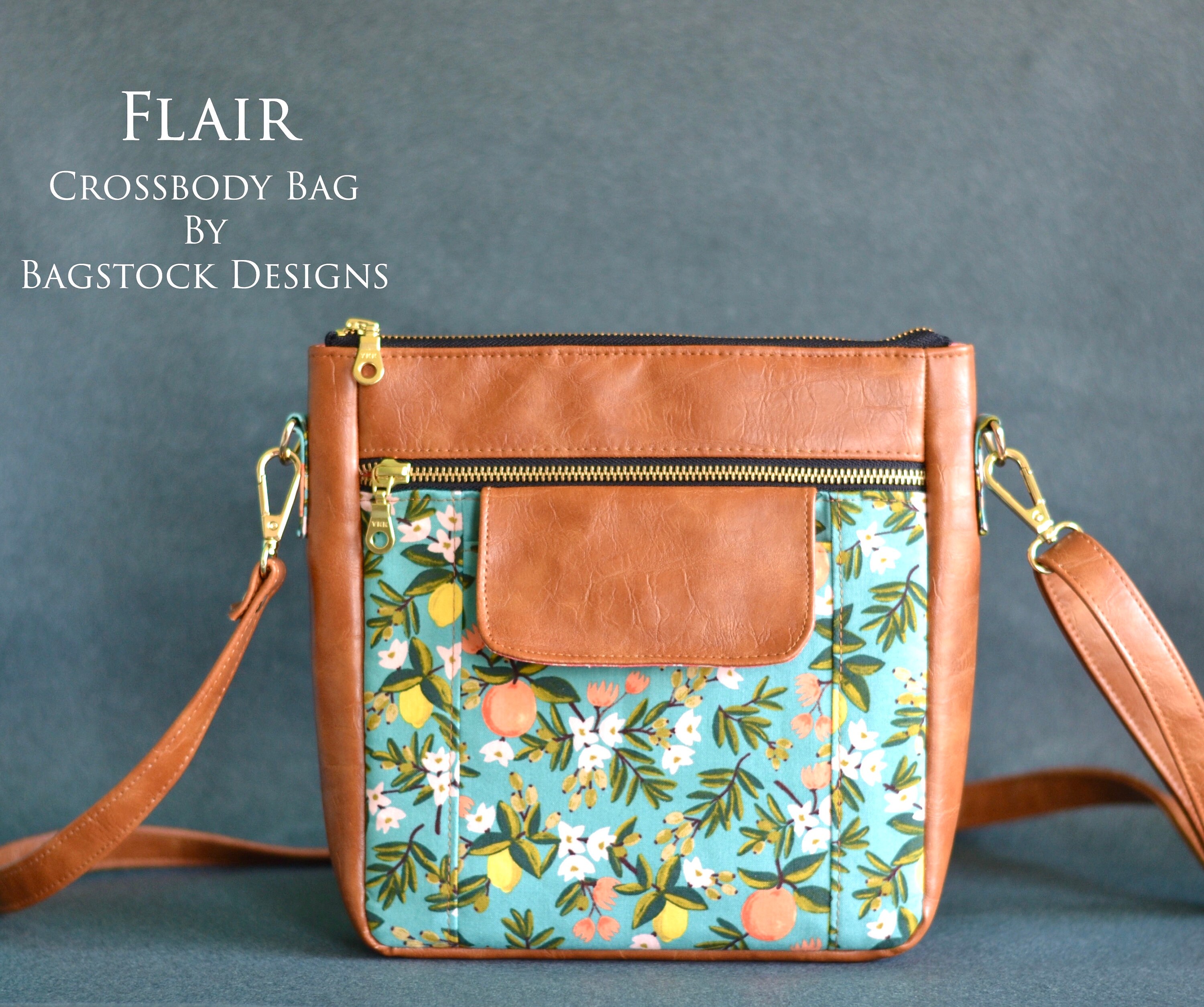 Flair crossbody bag Bagstock Sewing Pattern PDF sewing Etsy