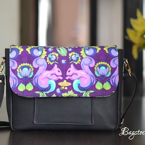 Starling Messenger Bag, PDF sewing pattern, Bagstock Designs
