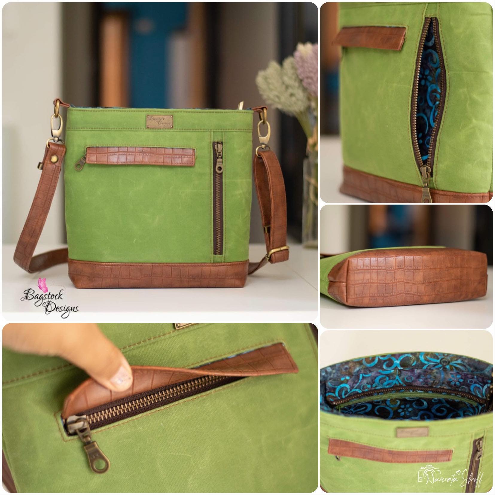 Belamour Tote & Crossbody Bundle Bagstock Sewing Pattern Etsy