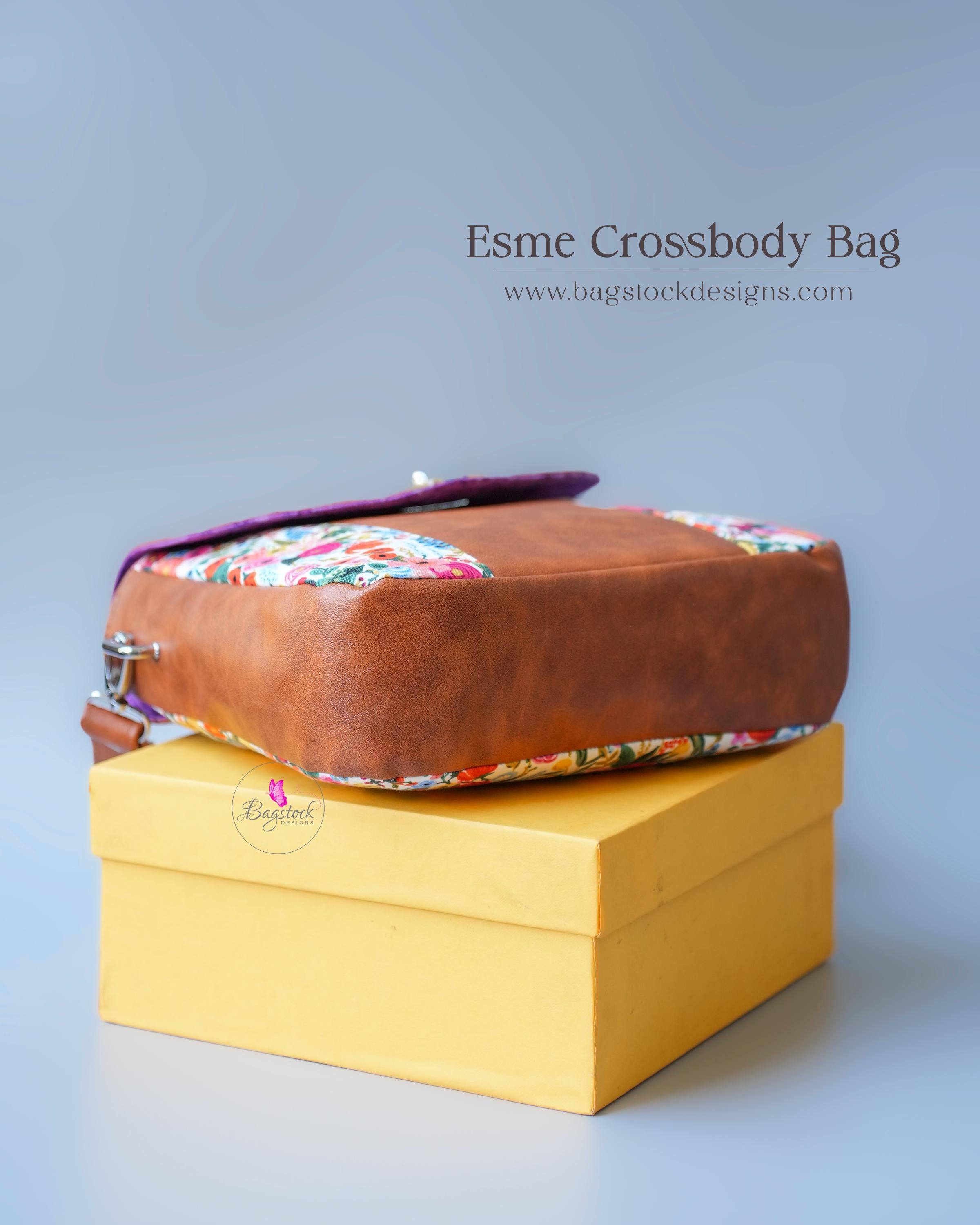 Esme Crossbody Bag - Bagstock Sewing Pattern, PDF Sewing Pattern - Etsy