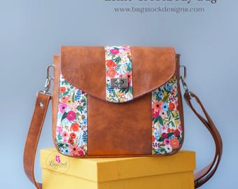 Esme Crossbody Bag - Bagstock Sewing Pattern, PDF sewing pattern