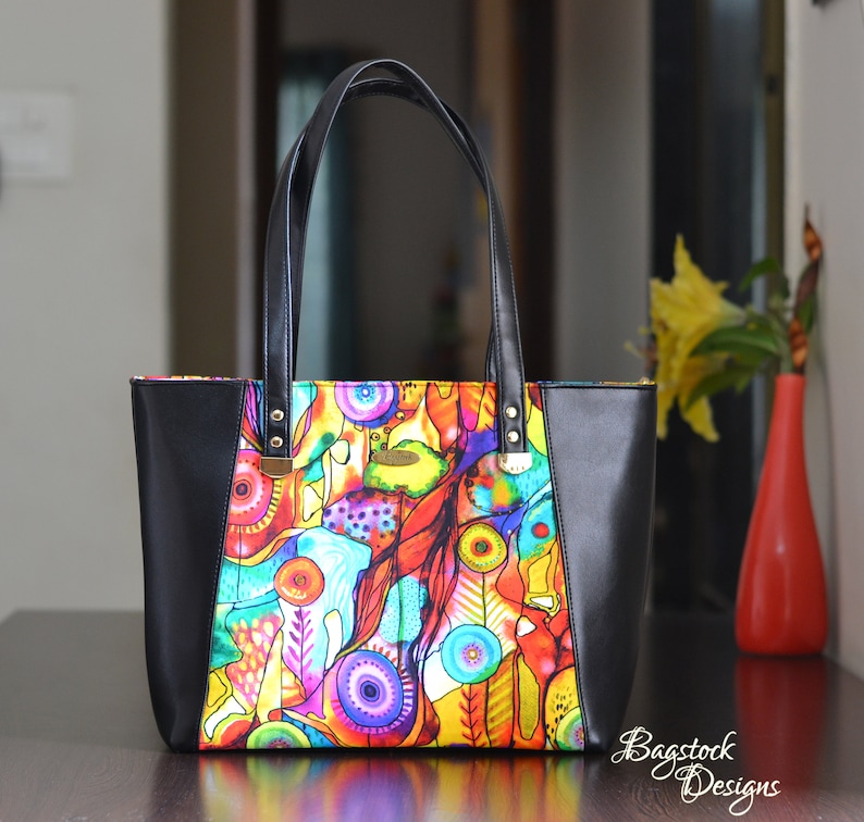 Everyday Tote Bagstock Sewing Pattern PDF Sewing Pattern Etsy