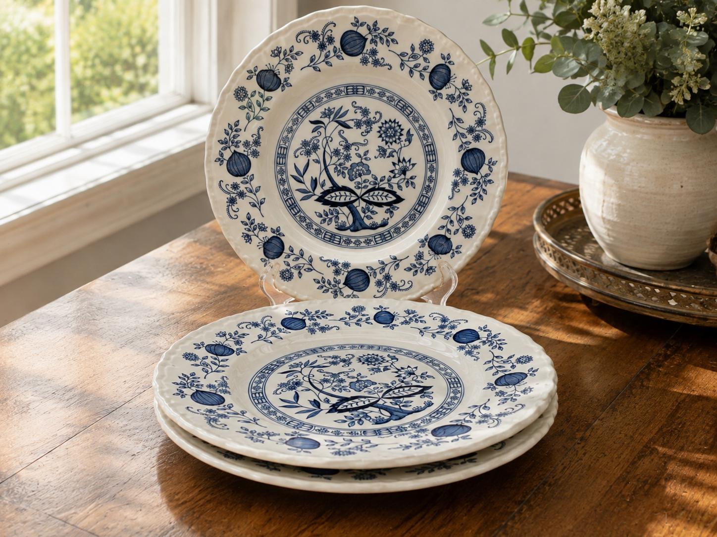 Enoch Wedgwood Blue Onion - Etsy