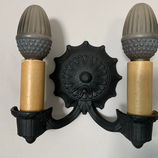 Art Deco Wall Sconce Etsy