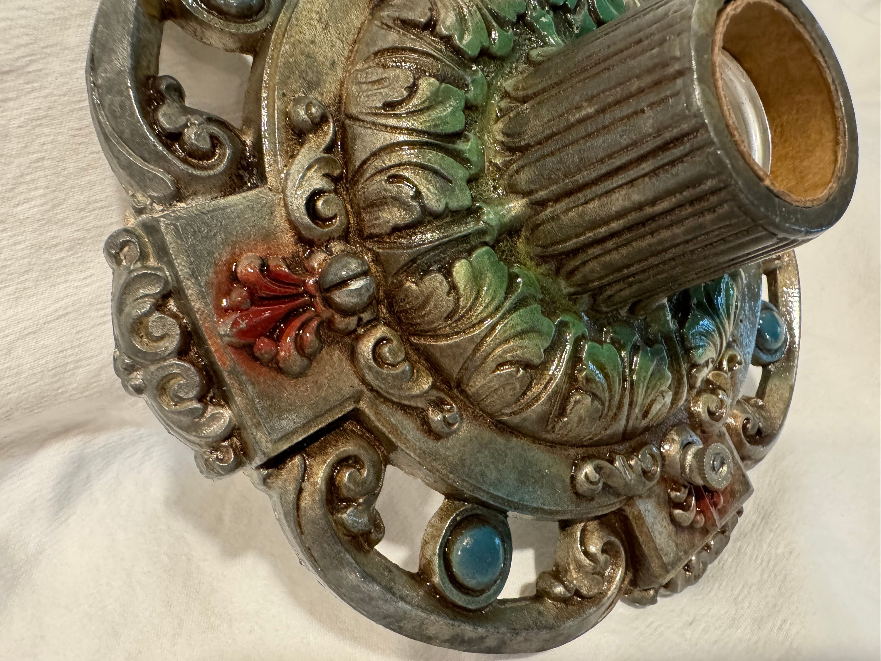 Antique Flush Mount Ceiling Fixture for Small Rooms, Hallways, Closet ...