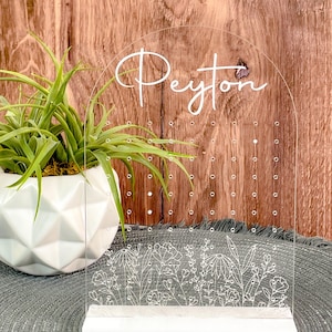 Personalized Earring Stand | Earring Holder | Jewlery Stand
