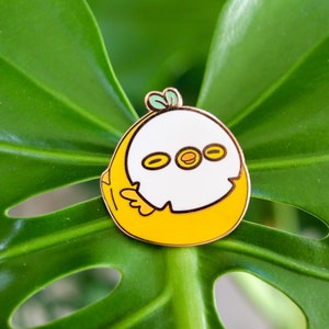 Self-Care Chonk Enamel Pin | Tote Bag Accessories | Artsbybun | Face mask | illustration | Aesthetic | Cute| Present | Decorative present