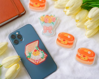 Chonky Phone Grip V.2 | Aesthetic | Cute Chonky | Phone Accessory | Sparkle Phone Grip | Arts by Bun