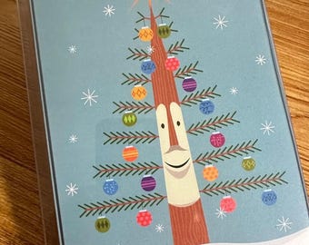 Tiki Bob San Francisco Christmas Holiday Greeting Cards set of 10 MCM Exotica Limited Edit