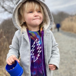 Grateful Dead Inspired Tie Dye Tees for Toddler & Youth | Gift for the next generation of Hippies